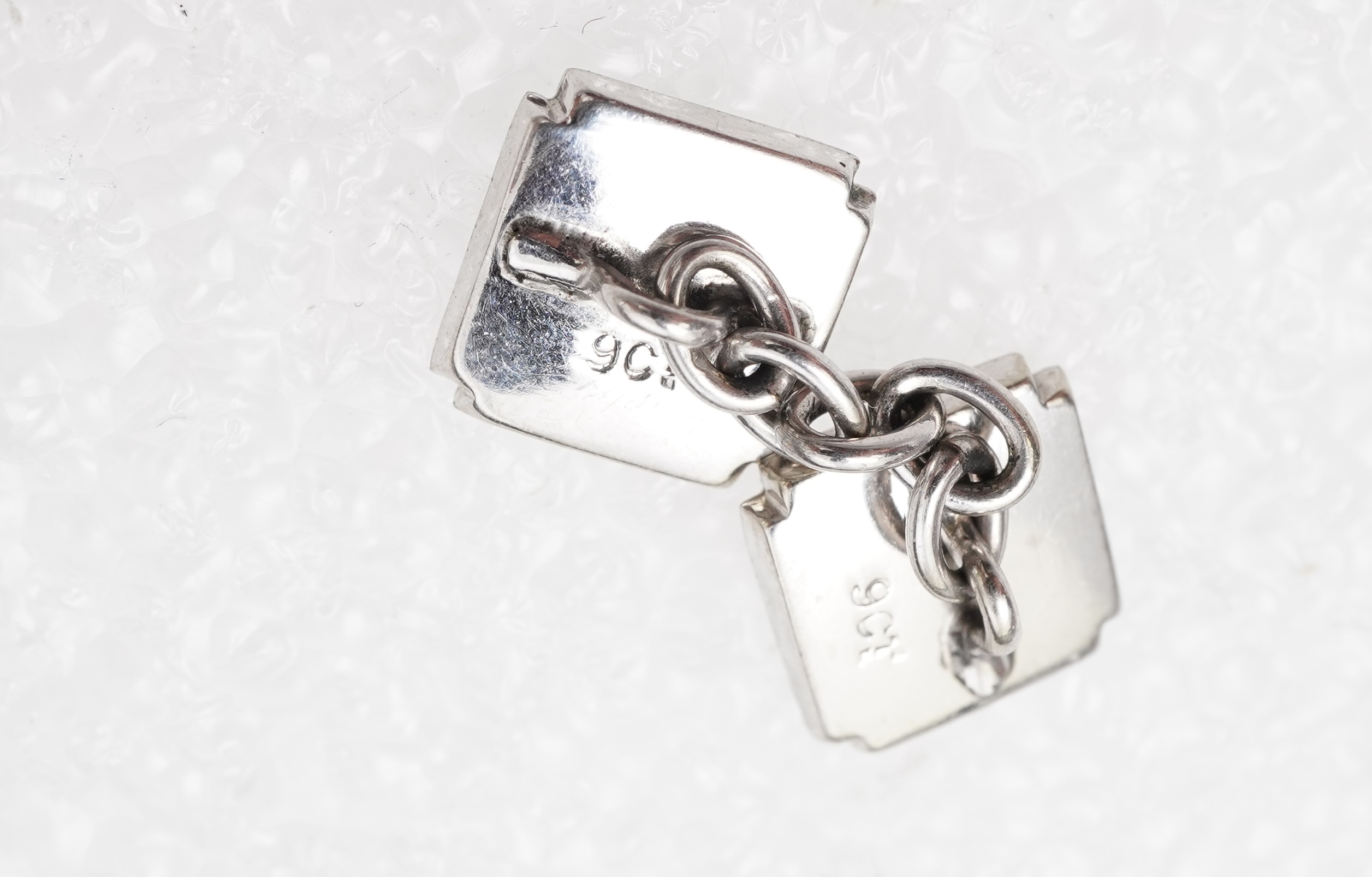 An Art Deco mother of pearl dress set, 1930s